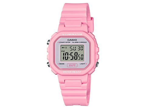 Casio Women's Classic Illuminator Casual Digital Watch (Color: Pink)