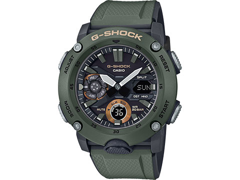 Casio G-Shock GA2000 Men's Watch (Color: Olive Green)