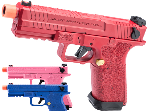 6mmProShop Salient Arms Licensed BLU Select Fire Airsoft AEP w/ Custom Cerakote, Metal Gearbox & MOSFET 