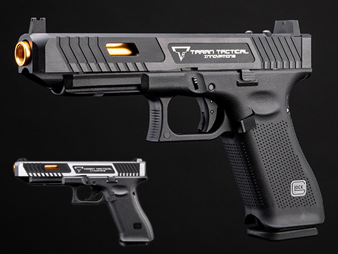 Elite Force GLOCK 17 Gen.5 Gas Blowback Airsoft Pistol w/ EMG TTI Custom CNC G34 Combat Master Slide 