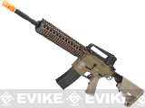 Evike Custom Class I G&P M4 Airsoft AEG Rifle - Daniel Defense Mk18 RIS-II / Tan 