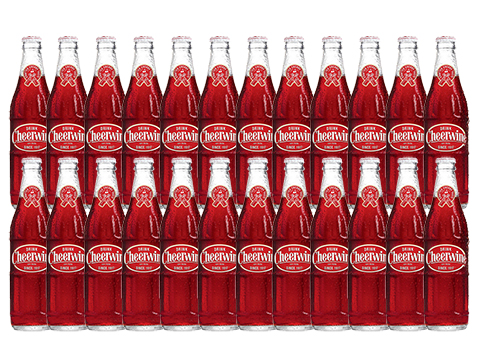 Carolina Beverage Corporation Cheerwine Retro Soda Beverage (Model: 24 Pack)