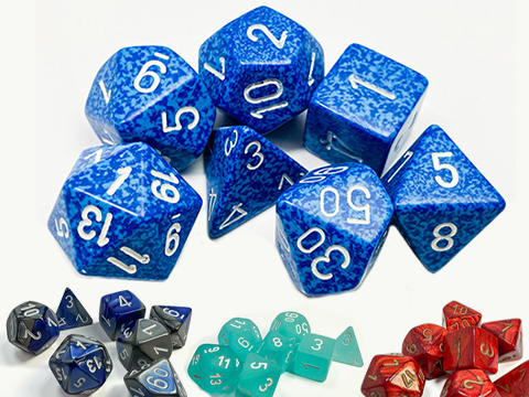 Chessex Lab Polyhedral 7-Dice Set 