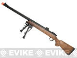 CYMA Standard VSR-10 Bolt Action Airsoft Sniper Rifle (Color: Wood w/ Iron Sights)