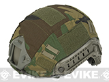 Emerson Tactical Helmet Cover for Bump Type Airsoft Helmets (Color: Woodland)
