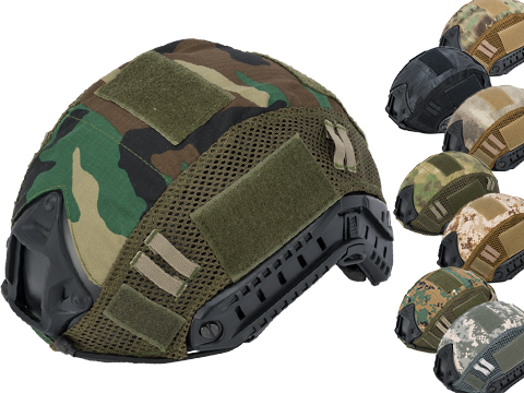 Matrix Bump Type Helmet Cover (Color: Woodland)