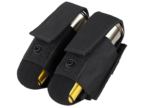 Condor Tactical Double 40mm Grenade Pouch (Color: Black)