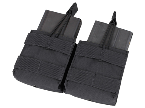 Condor Double M14 Open Top Magazine Pouch (Color: Black)