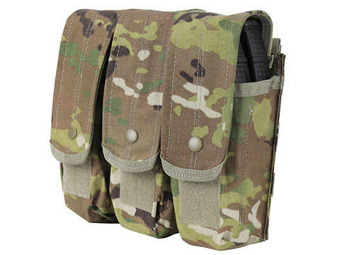 Triple M4 / AK MOLLE Ready Magazine Pouch by Condor (Color: Scorpion)