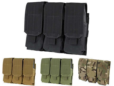 Condor Triple M4 / G36 MOLLE Ready Magazine Pouch (Color: Coyote Brown)