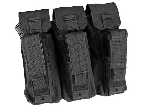 Condor Triple AK Kangaroo Magazine Pouch (Color: Black)