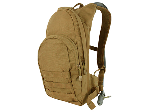 Condor Military Style Hydration Backpack w/ Molle (Color: Coyote)