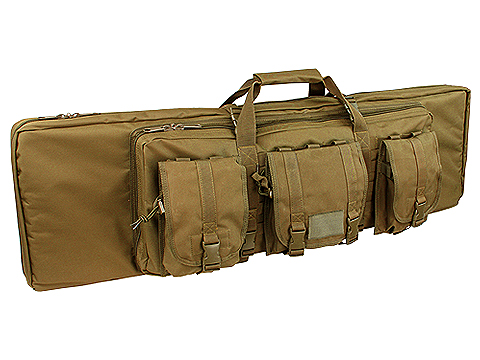 Condor 36 Tactical Padded Double Rifle Bag (Color: Coyote Brown)