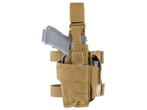 Condor Tornado Universal Tactical Thigh / Drop Leg Holster (Color: Coyote /  Right Hand), Tactical Gear/Apparel, Holsters - Soft -  Airsoft  Superstore