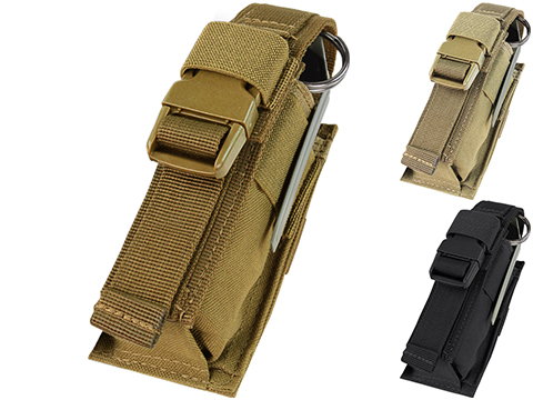 Condor Tactical Single Flashbang / Large Grenade Pouch (Color: Coyote Brown)