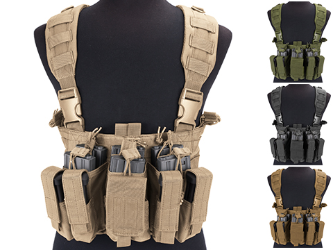 Condor Gen 5 Tactical MOLLE Recon Chest Rig (Color: Black)