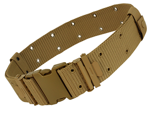 Condor G.I. Style Pistol Belt (Color: Coyote Brown)