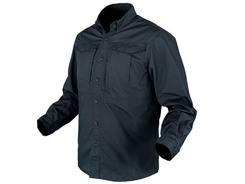 Condor Tac-Pro Button Up Shirt (Color: Navy Blue / Small)