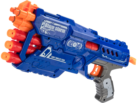 Pistolet d'assaut à fléchettes BLASTER BLAZE STORM pour enfant - Armurerie  Pisteurs