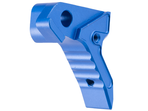 CowCow Technology CNC Aluminum Adjustable Trigger for Action Army AAP-01 Airsoft Gas Blowback Pistols (Color: Blue)