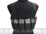 Matrix High SPEED Airsoft Chest Rig (Color: Black)