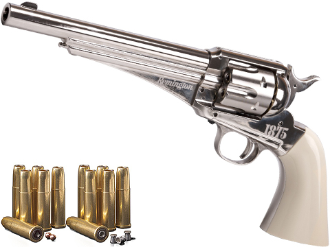 REMINGTON 1875 CO2 DUAL AMMO REVOLVER - Air Guns India