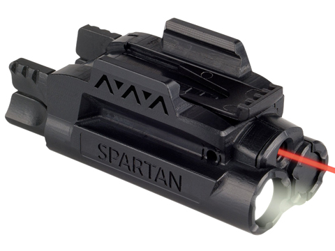 LaserMax Spartan Adjustable Fit Light/Laser Combo (Model: SPS-C-R / Red Laser)