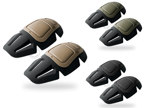 NEW CRYE PRECISION AIRFLEX COMBAT KNEE PAD INSERTS KHAKI/ TAN REMOVABLE PADS  - Centex Tactical Gear