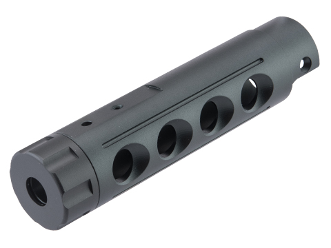 CTM CNC Type-G Angle Ported Outer Barrel for AAP-01 Assassin Gas Airsoft Pistol (Color: Black)