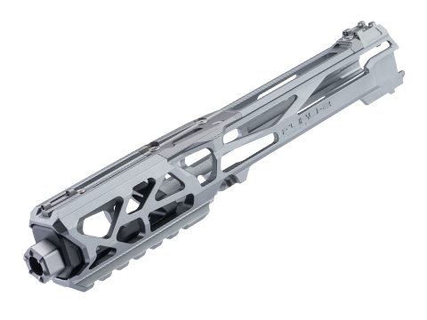 CTM CNC FUKU-2 Skeletonized Upper Receiver for AAP-01 Gas Blowback Airsoft Pistols (Color: Grey / Black)