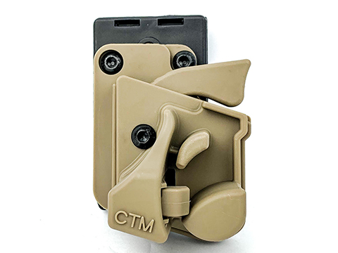 6mmProShop CTM Speed Draw Holster for Action Army AAP-01 Gas Airsoft Pistol (Color: Tan)