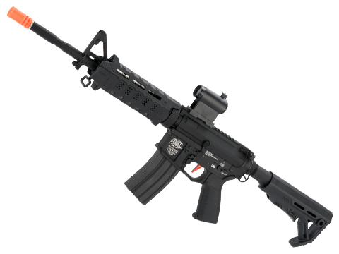 G&P Viper Custom M4 Airsoft AEG Rifle with Strike Industries Furniture