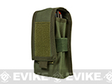 VISM by NcStar Double AR15/AK Series Magazine or Radio Pouch (Color: OD Green)