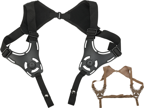 Cytac Shoulder Holster Harness for Cytac Hardshell Holsters (Color: Black)