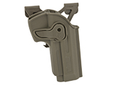 Matrix Hardshell Adjustable Holster for M9 Series Airsoft Pistols (Type: Flat Dark Earth / MOLLE Attachment)