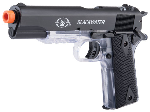 SoftAir Blackwater Tactical GSR 1911 Spring Powered Airsoft Pistol (Color: Dual-Tone)