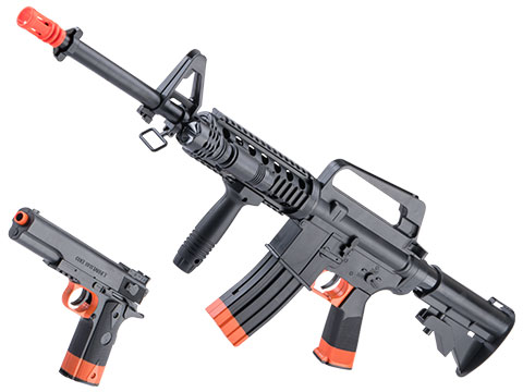 Airsoft Spring NUEVAS armas del LOCAL - Springs AK-47 - M4A1