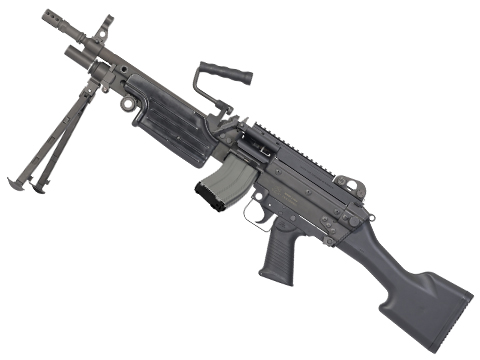 Cybergun FN Herstal Licensed M249 MINIMI Gas Blowback Airsoft Machine Gun by VFC (Stock: Standard)