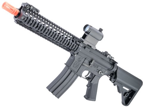 Cybergun Licensed Colt Sportsline M4 AEG Rifle w/ G3 Micro-Switch Gearbox (Model: Daniel Defense 9 MK18 / Black)