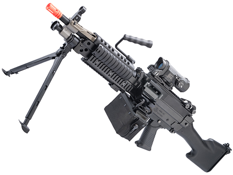 A&K Cybergun FN Licensed MK46M SAW Airsoft AEG Light Machine Gun