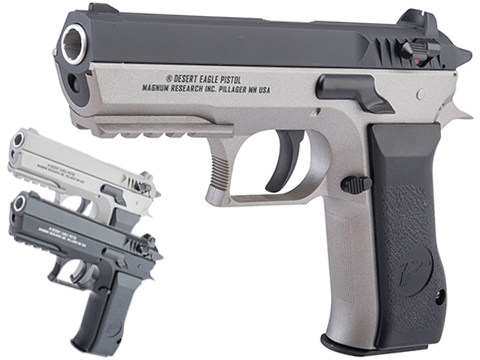 Cybergun Magnum Research Licensed Baby Eagle Non Blowback 4.5mm Air Pistol by KWC (Color: Silver)