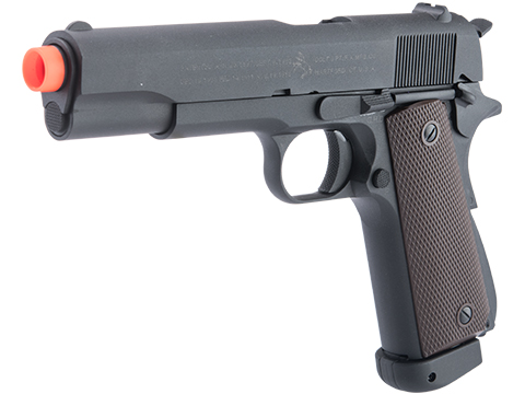 Cybergun Colt Licensed M1911A1 GI Gas Blowback Airsoft Pistol by KJW (Model: CO2)