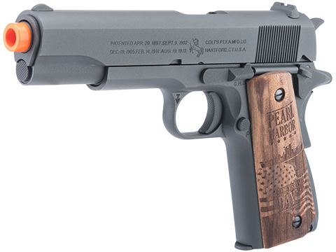 Cybergun Colt Licensed 1911 80th Pearl Harbor Collectors Edition Airsoft Gas Blowback Pistol