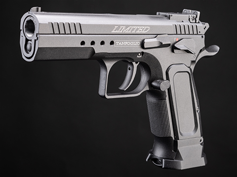 Cybergun Tanfoglio Licensed Limited Edition Custom Airsoft GBB Pistol by KWC (Model: Pistol / Black)