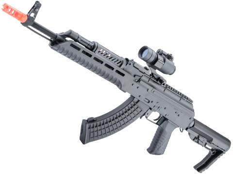 CYMA Tactical AK w/ CQB M4 Stock (Color: Black / CYMA Sport)