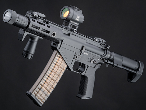CYMA Platinum AR-47 QBS Airsoft AEG Rifle (Model: 5 M-LOK PDW / Black)