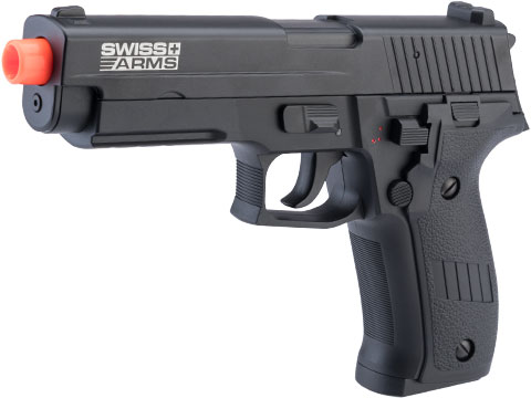 Swiss Arms Licensed Full Auto Select Fire 226 Airsoft AEP Hand Gun w/ MOSFET & USB Charging Cable