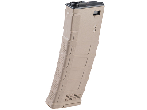 EMG 220rd Mid-Cap Polymer Magazine for M4 Airsoft AEG Rifles (Color: Tan)