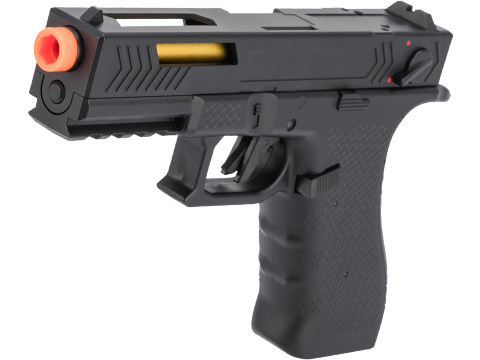 CYMA AEP Full Auto Select Fire 17 Style Airsoft AEP w/ Metal Gearbox & MOSFET (Color: Black)