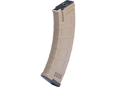 CYMA Polymer AK47-Style 200rd Mid Cap Magazine for AK Series Airsoft AEG Rifles (Color: Tan)